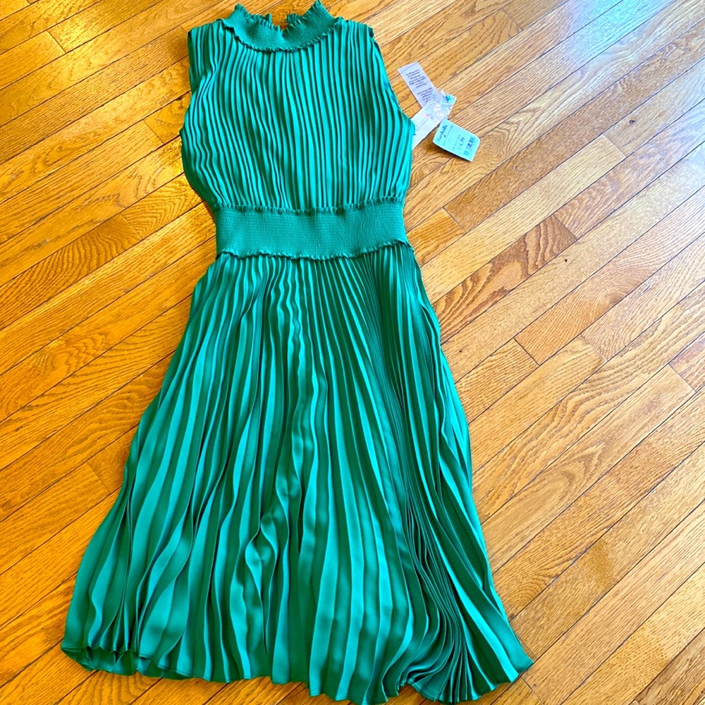 Nanette Lepore green midi dress
